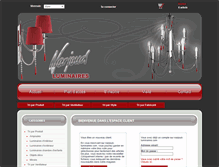 Tablet Screenshot of narjoud-luminaires.com